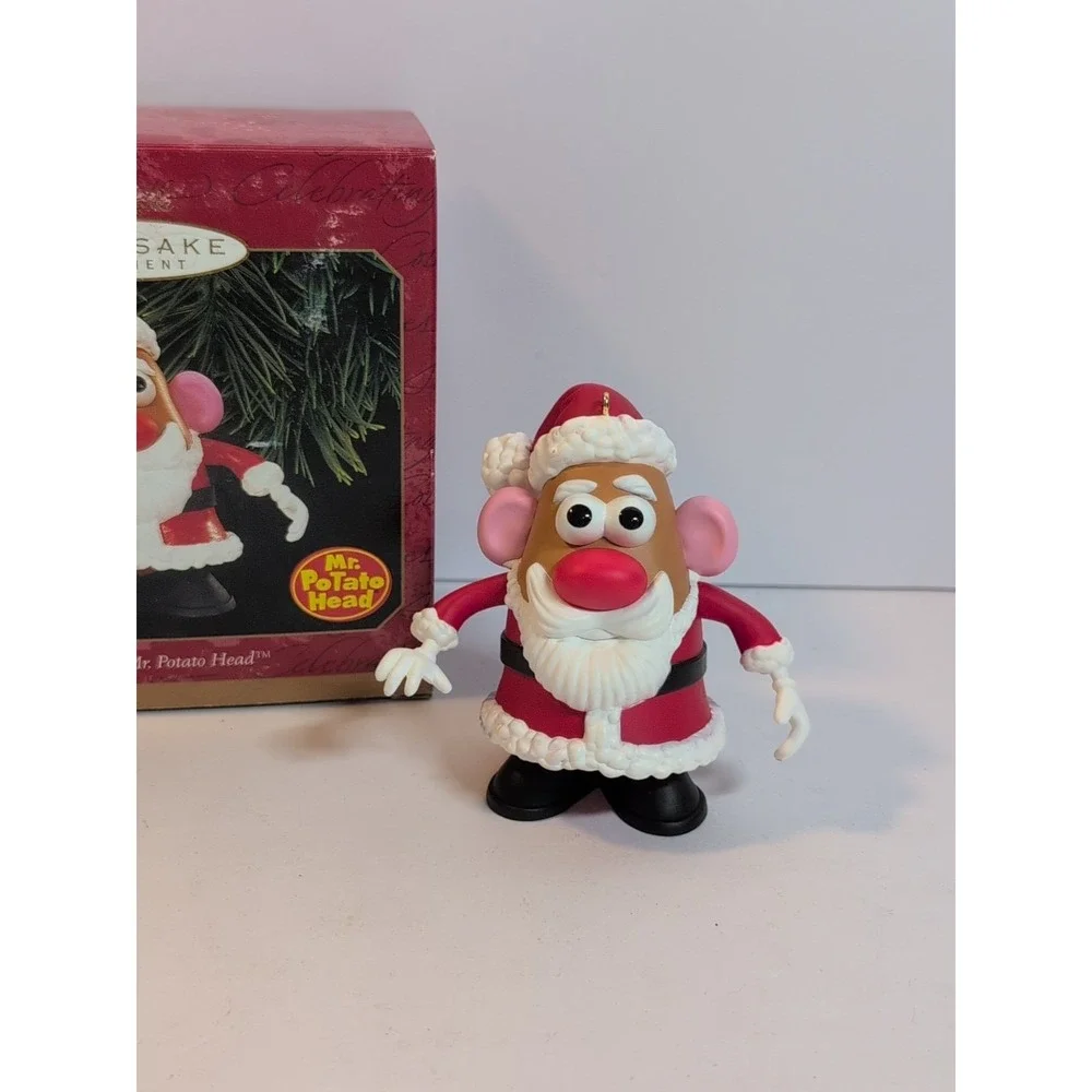 Vintage 1999 Hallmark Keepsake Christmas Ornament‎ North Pole Mr Potato Head NEW